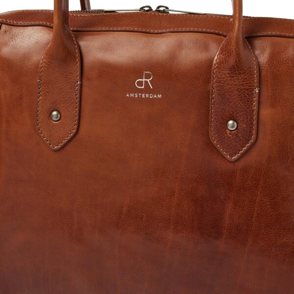 dR Amsterdam Werktas Milan Cognac