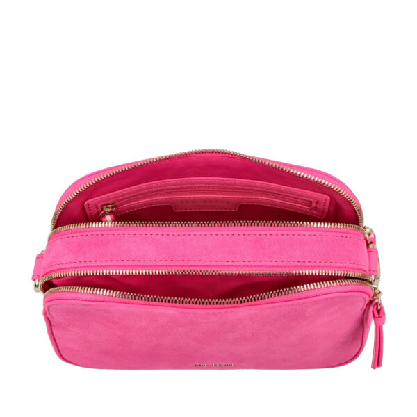 Ted Baker Dacelos Branded Webbing Camera Bag Bright Pink
