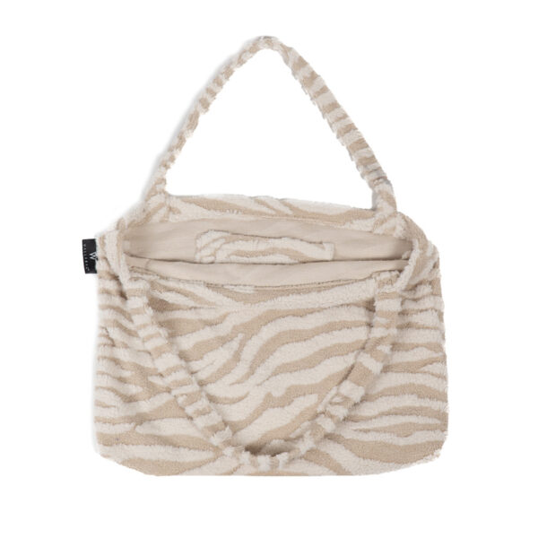 Wallabag Teddy Zebra Off White