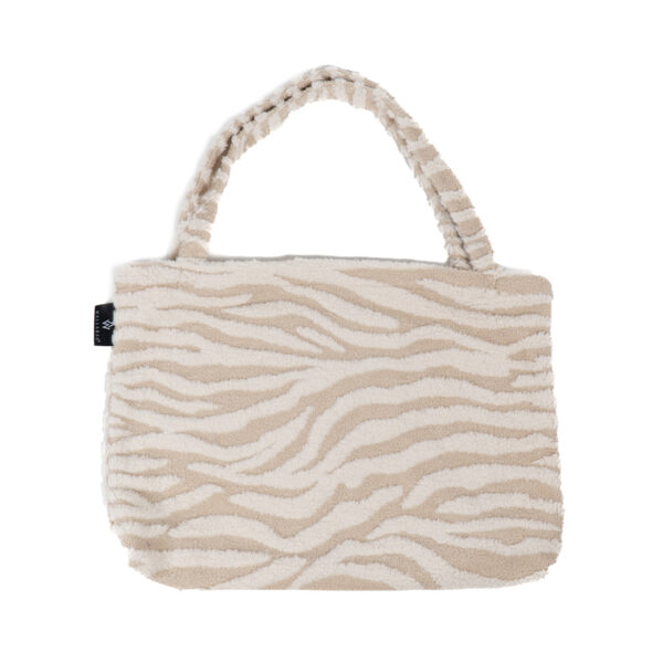 Wallabag Teddy Zebra Off White