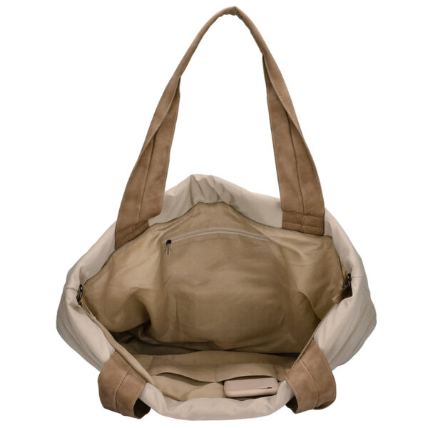 Zebra Elske Shopper L Lichttaupe