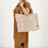 Zebra Elske Shopper L Lichttaupe